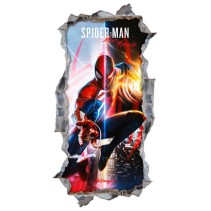 Vinilos 3d spider man miles morales